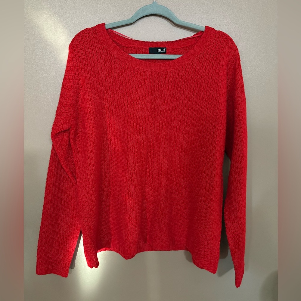 Red Knit Sweater